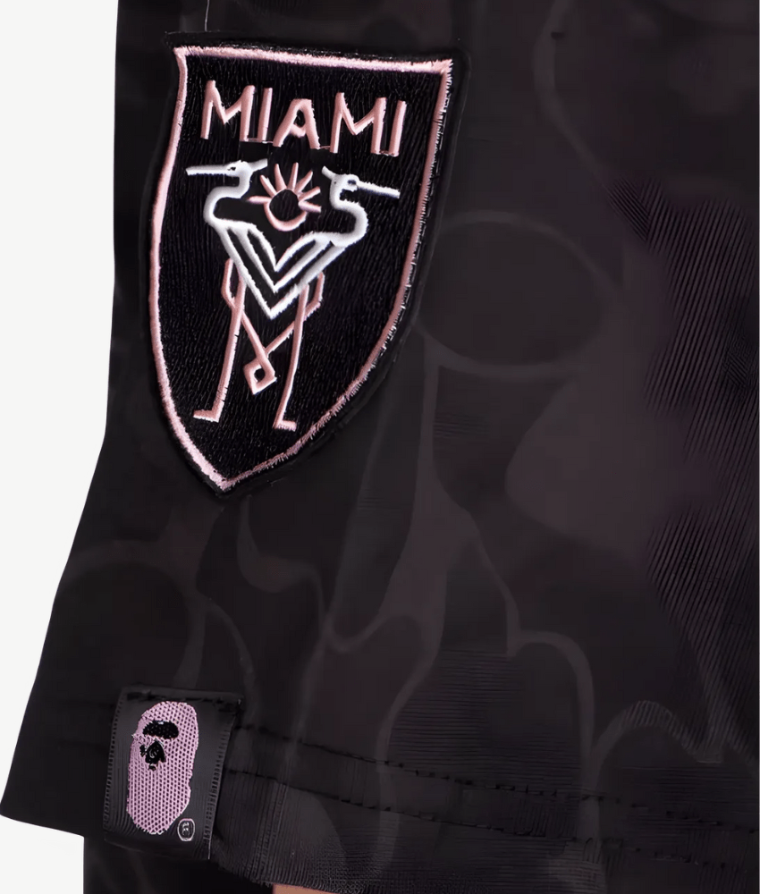 BAPE X INTER MIAMI 2023/24 BLACK CAMO SHIRT